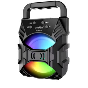 اسپیکر شارژی قابل حمل مدل GTS-2159 با رقص نور RGB