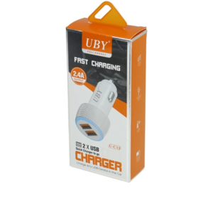 شارژر فندکی فست شارژ برند UBY مدل U-C12 اصلی