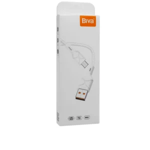 کابل شارژ میکرو یو اس بی بیوا مدل C-06V سفید رنگ