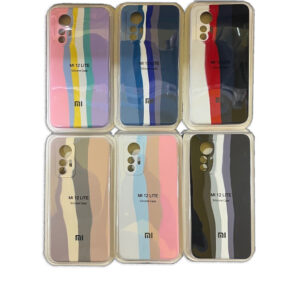 قاب شیائومی Mi12 Lite مدل سیلیکونی آب رنگی