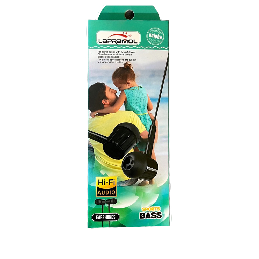 هندزفری سیمی LaPRaMOL مدل EarPhones