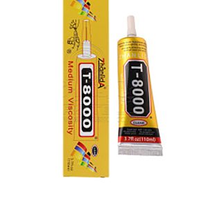 چسب تعمیرات LCD ژانلیدا مدل T8000 شفاف