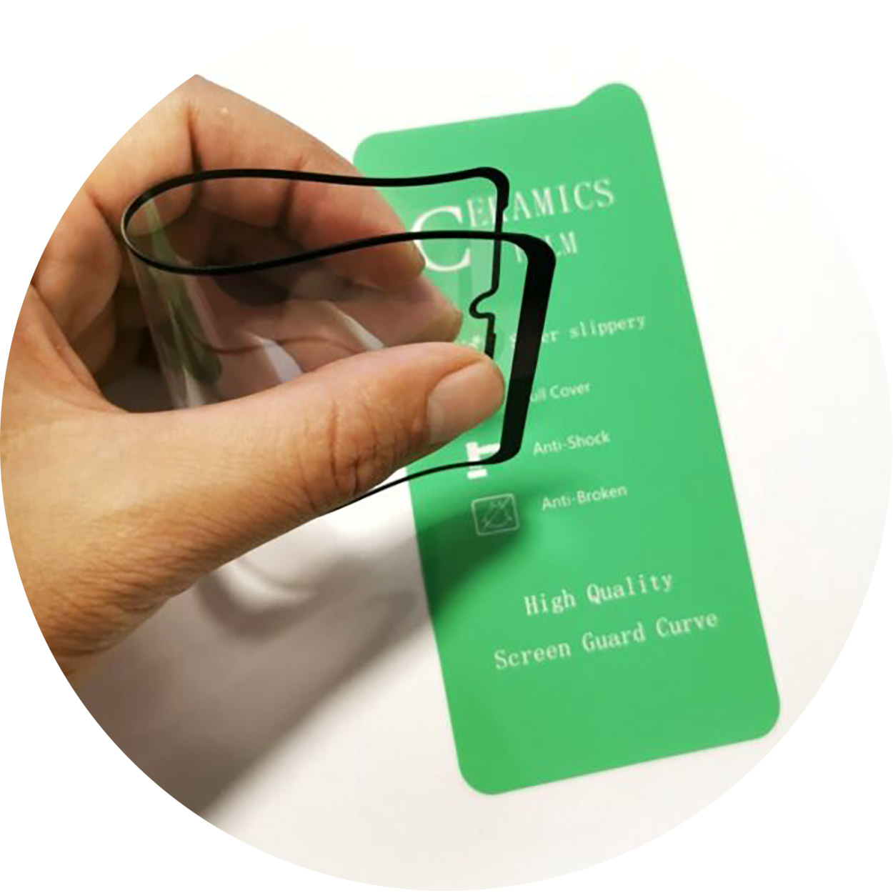 گلس سرامیکی نشکن گوشی آیفون XS Max