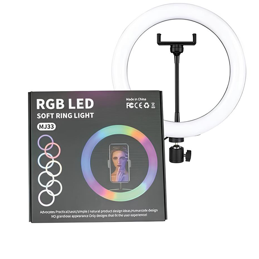 رینگ لایت RGB LED مدل MJ33